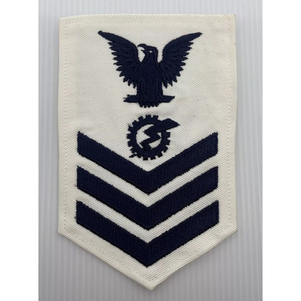 U.S. Navy Rate TD1 Training Devices Man 1st Class Petty Officer 1948-88 Sew On